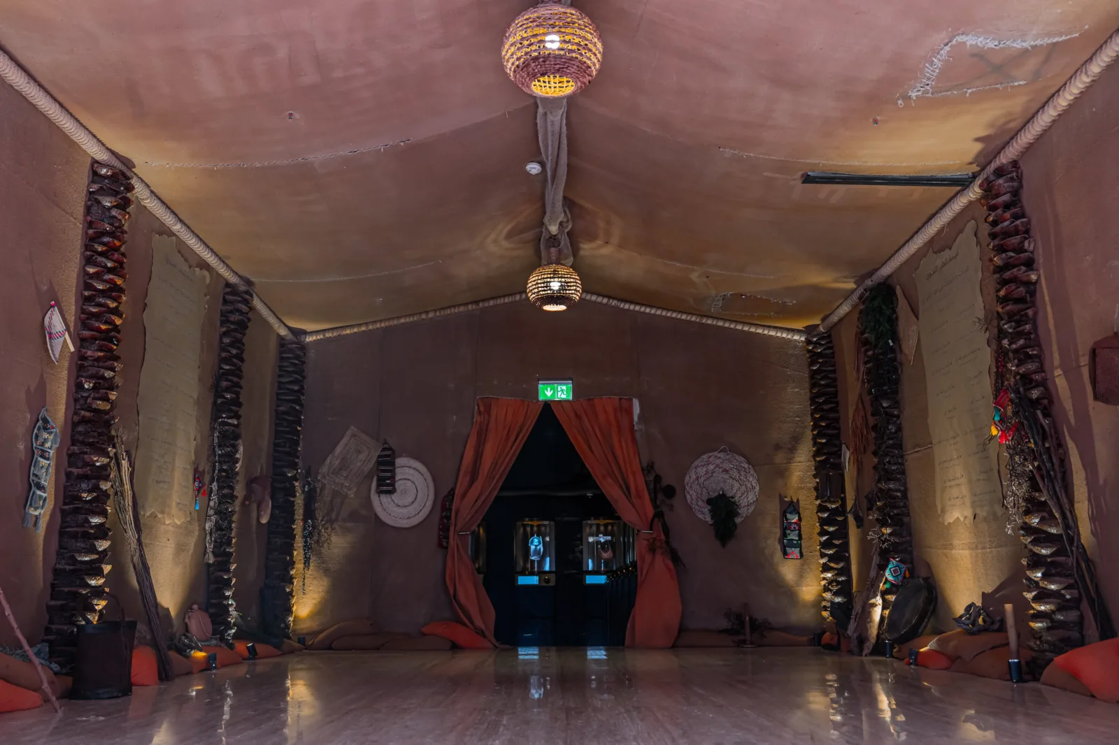inside international exhibition prophet biography in makkah clock tower