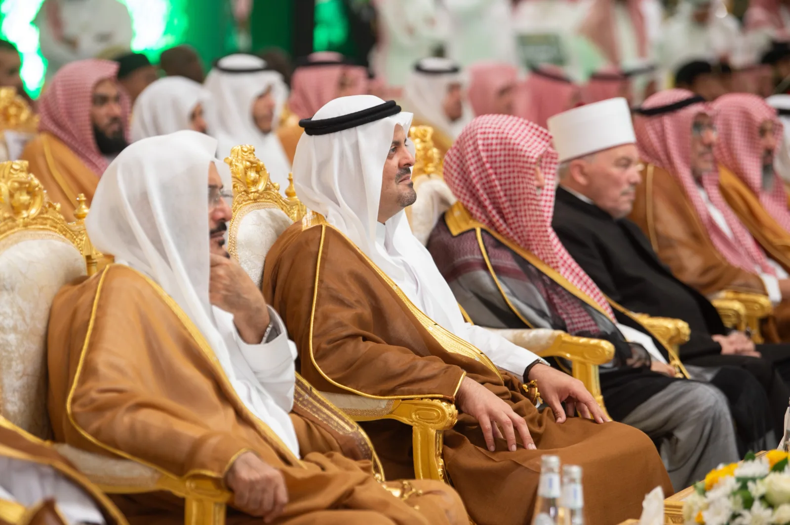 judges at 45 quran competition in makkah