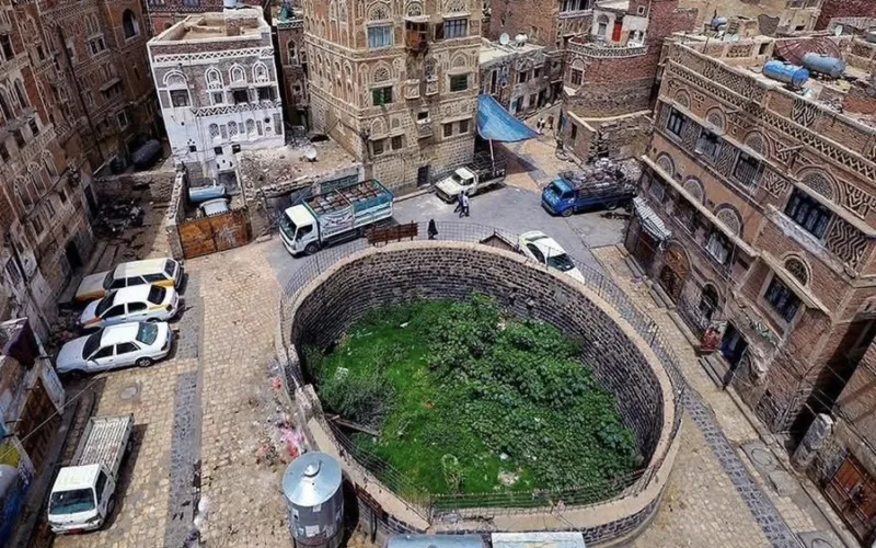 location of church Abrahah in yemen