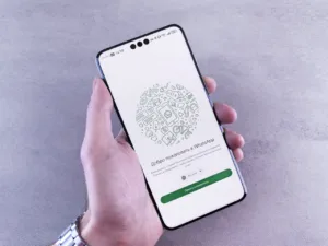 Whatsapp start screen
