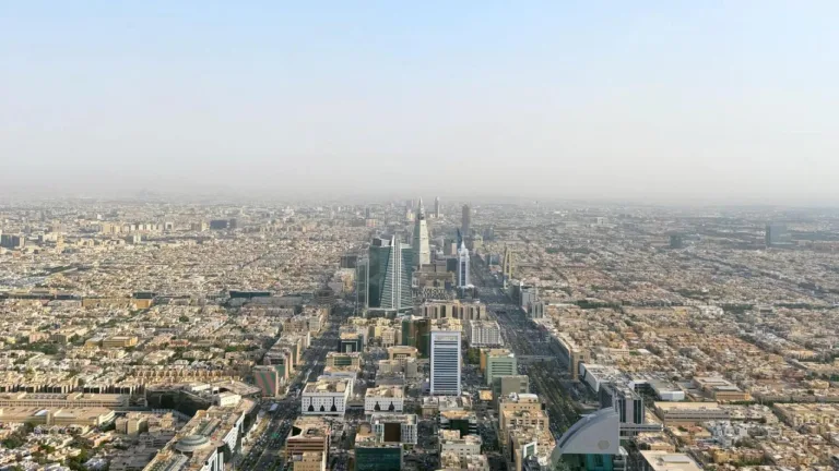 riyadh saudi arabia aerial view