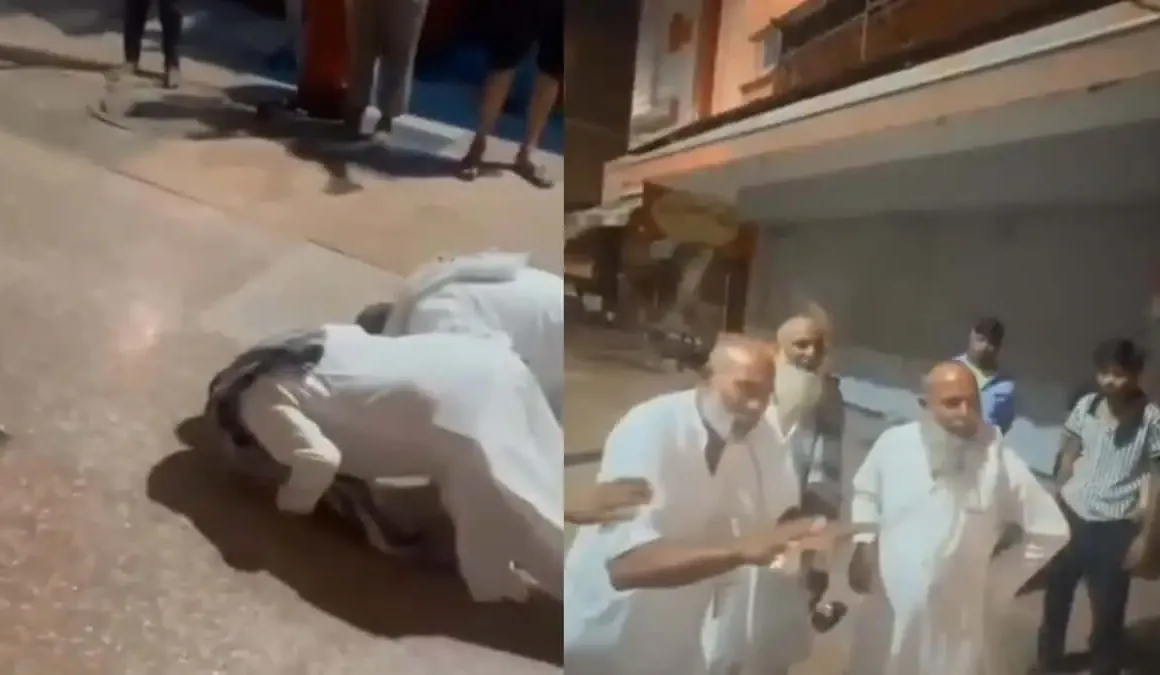 Umrah Pilgrims Forced To Bow At Delhi Temple in India