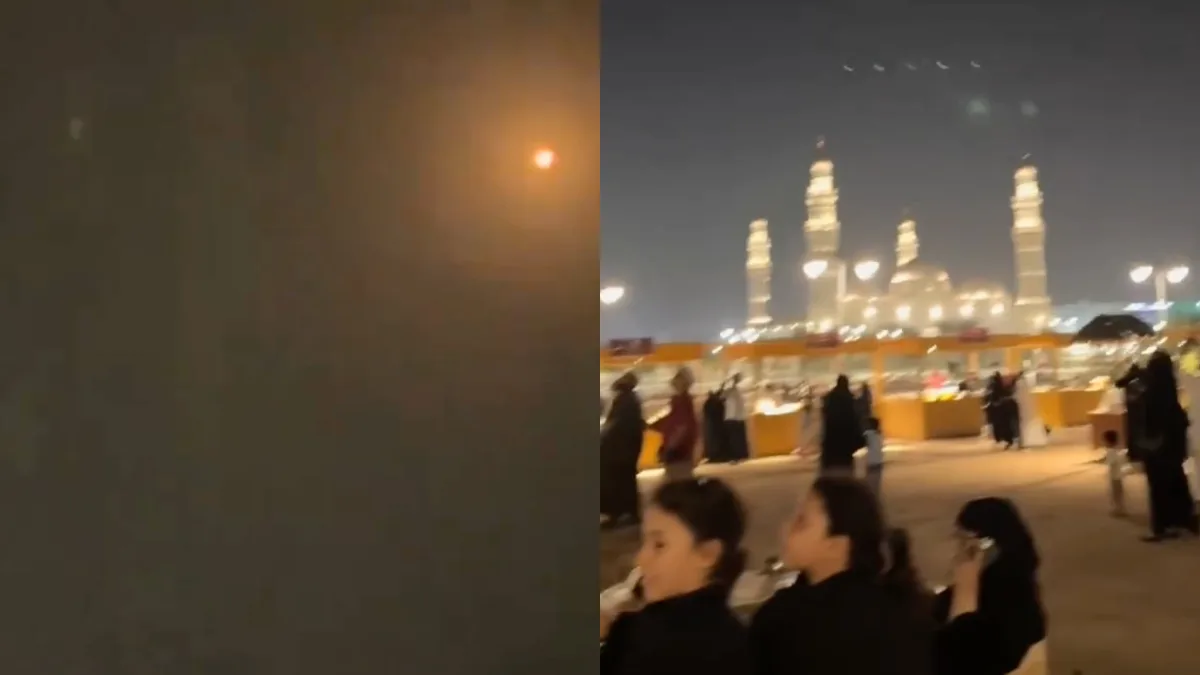 Two Missiles Intercepted Over Quba Mosque in Madina