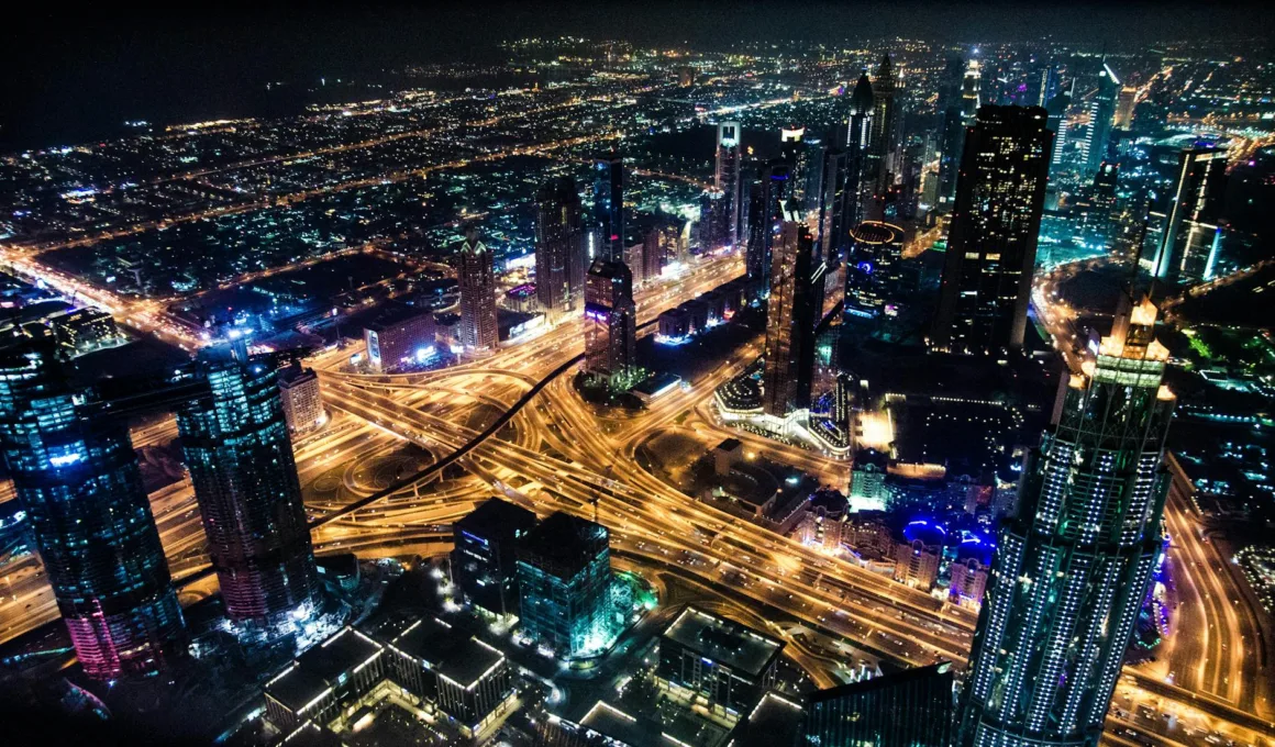 timelapse cityscape photography during night time