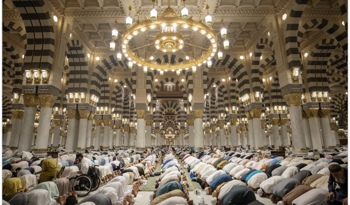 salat khusoof masjid an nabawi september 7 2025