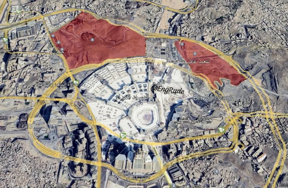King Salman Gate Project Launched Near Masjid al Haram map
