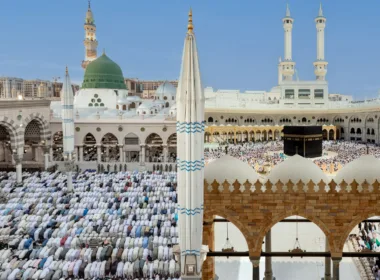 More than 13 million pilgrims visited the Two Holy Mosques in one week.