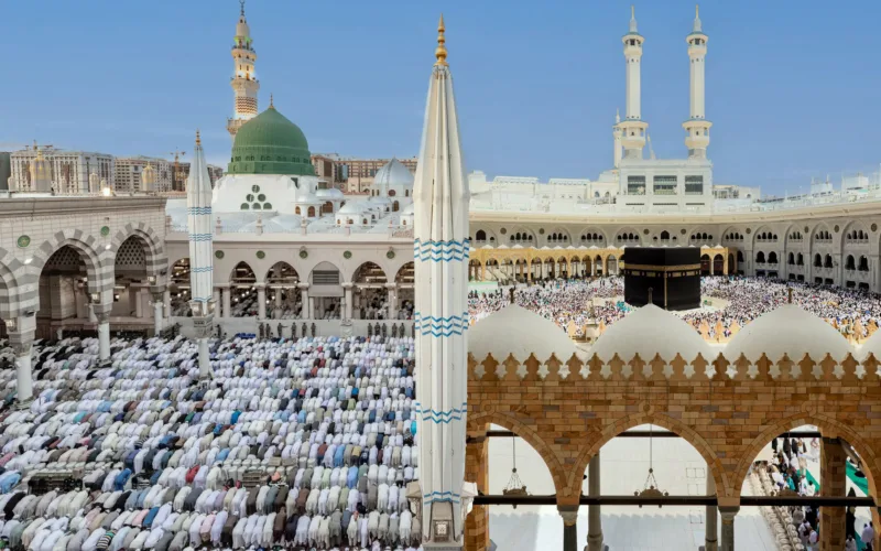 More than 13 million pilgrims visited the Two Holy Mosques in one week.