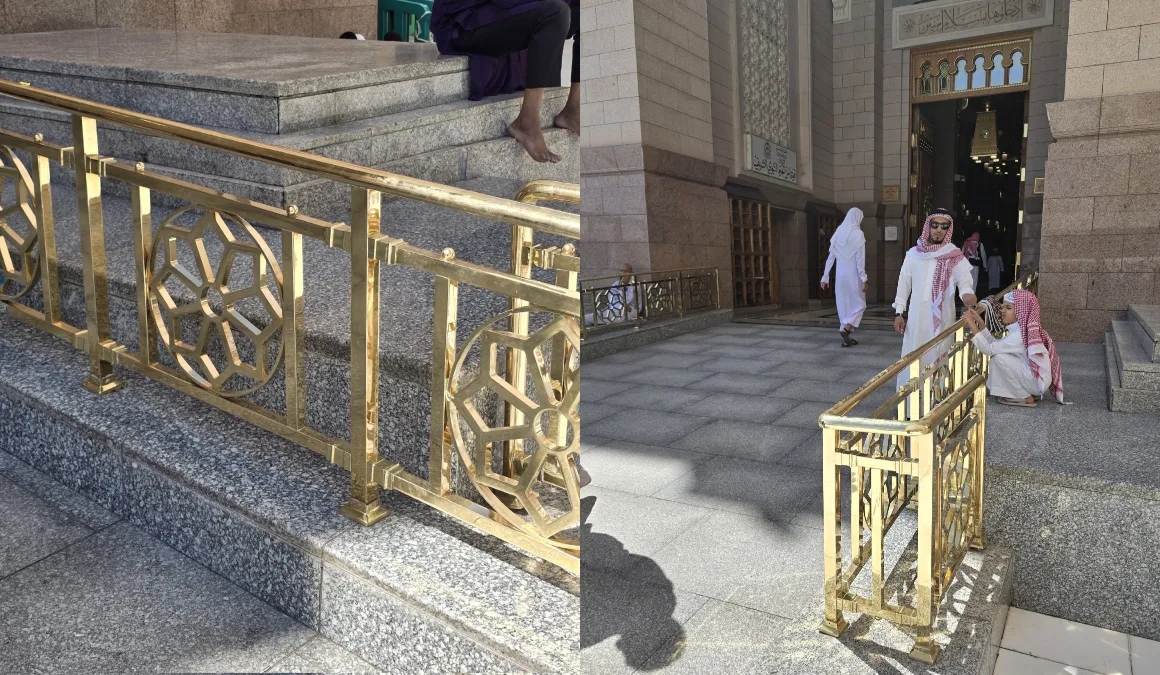 New Safety Barriers Installed at Masjid al Haram Main Doors