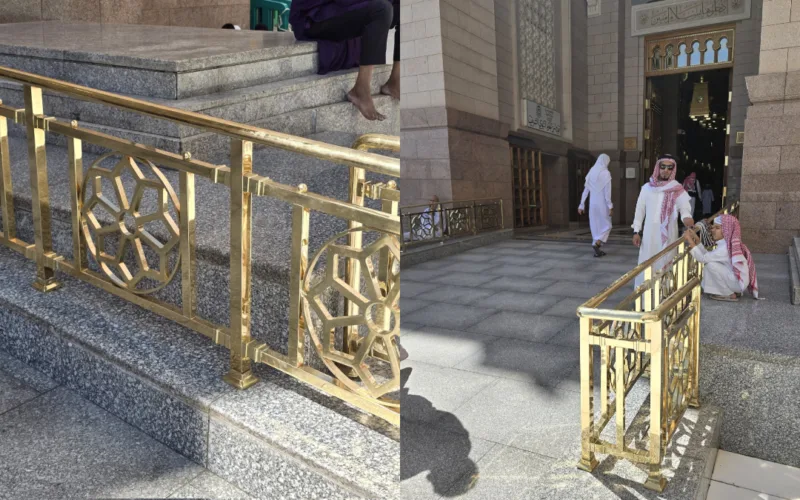 New Safety Barriers Installed at Masjid al Haram Main Doors