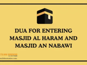 dua entering grand mosque and prophet's mosque