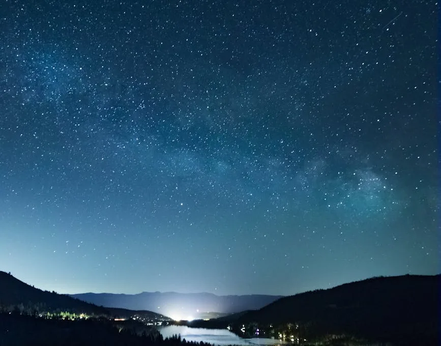 photo of night sky