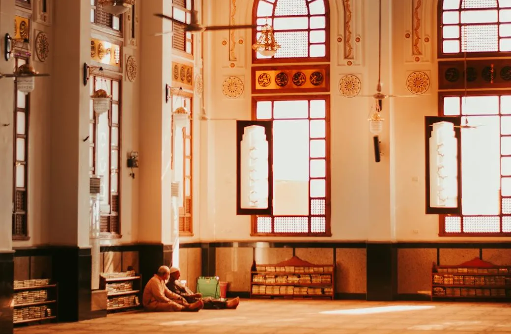 mosque interior