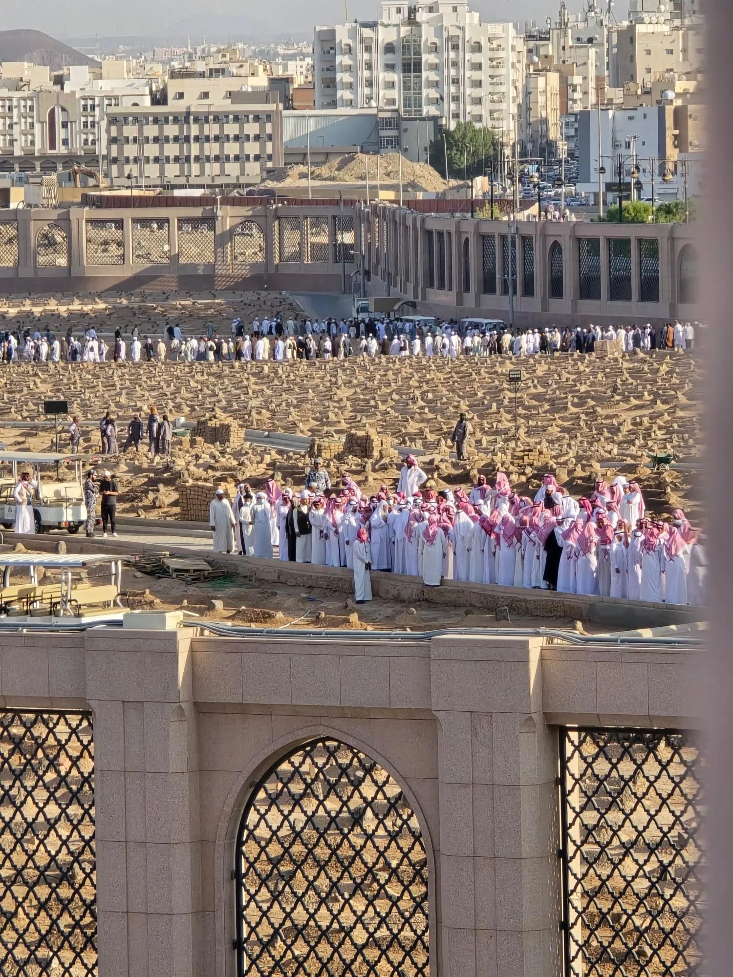 Awad bin Fahd Al-Dhibyani Al-Juhani funeral