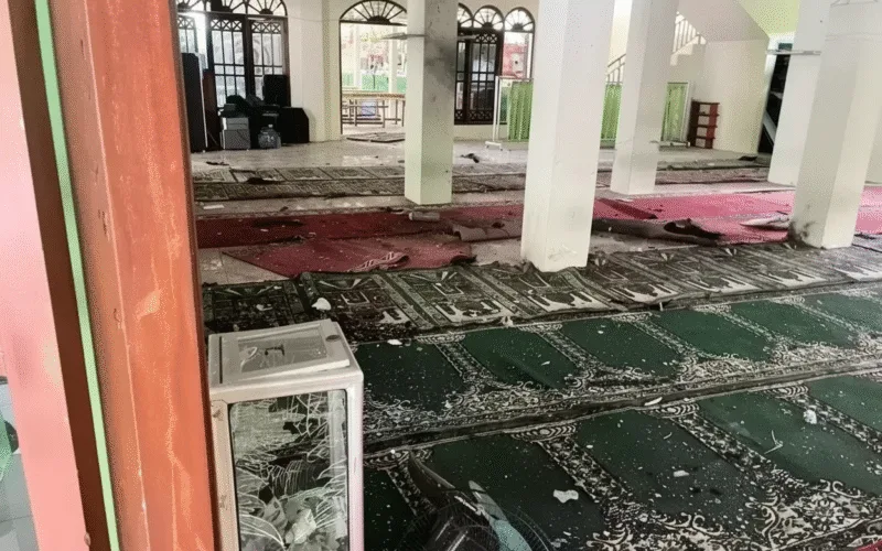 blast jakarta school mosque