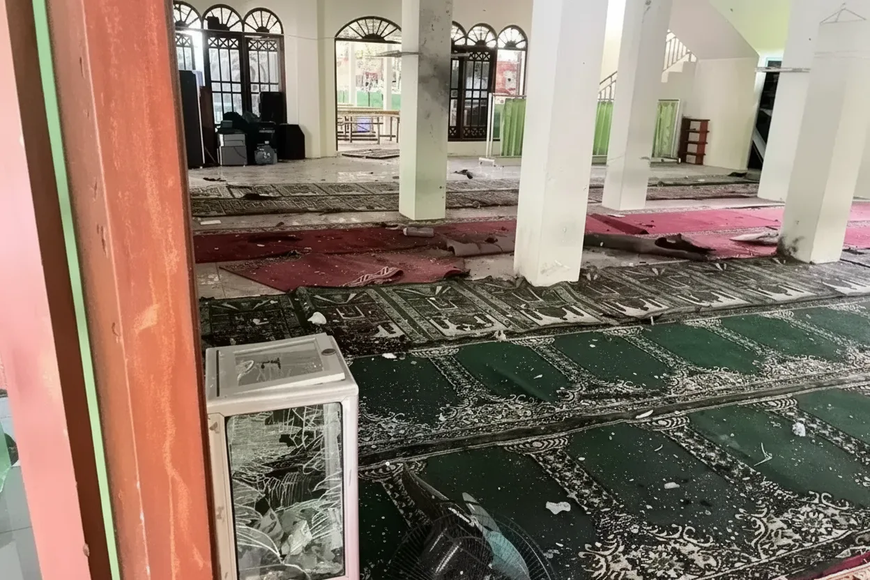 blast jakarta school mosque