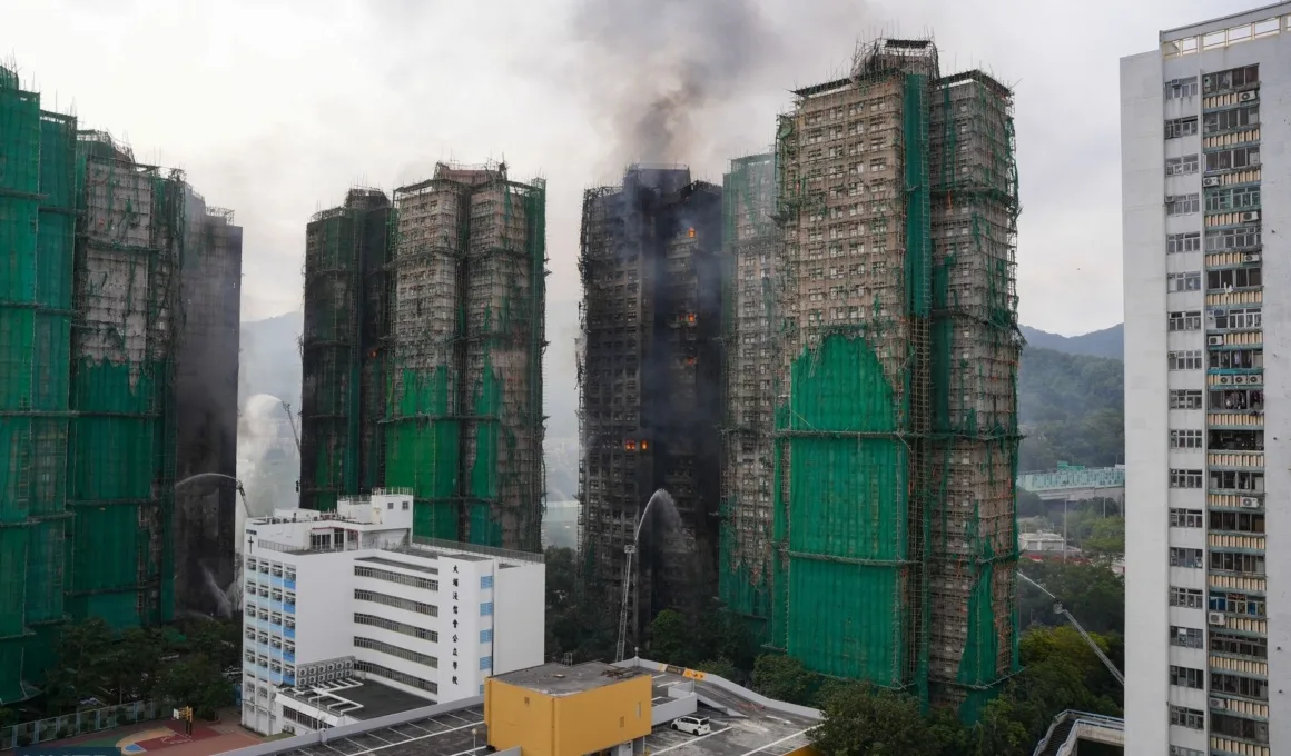 Wang Fuk Court Fire in Hong Kong