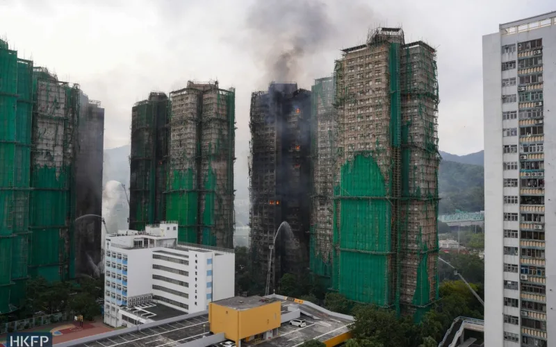 Wang Fuk Court Fire in Hong Kong