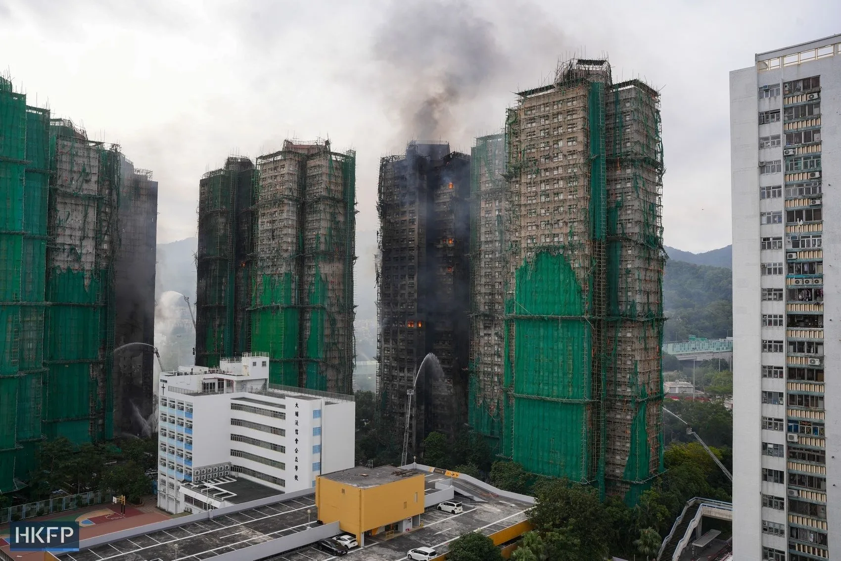 Wang Fuk Court Fire in Hong Kong