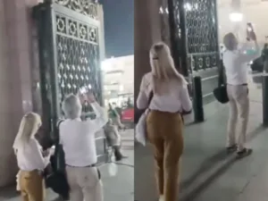 Western Tourist In Masjid an Nabawi Sparks Outrage