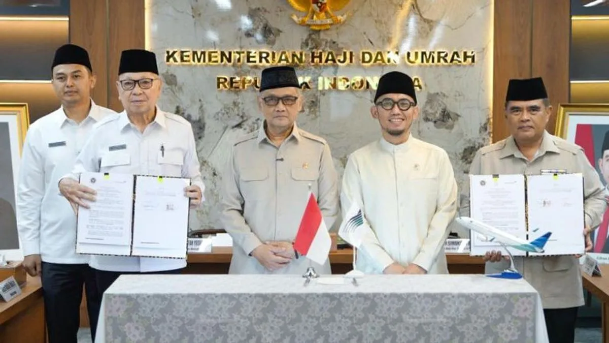 Garuda Indonesia contract three year hajj flights
