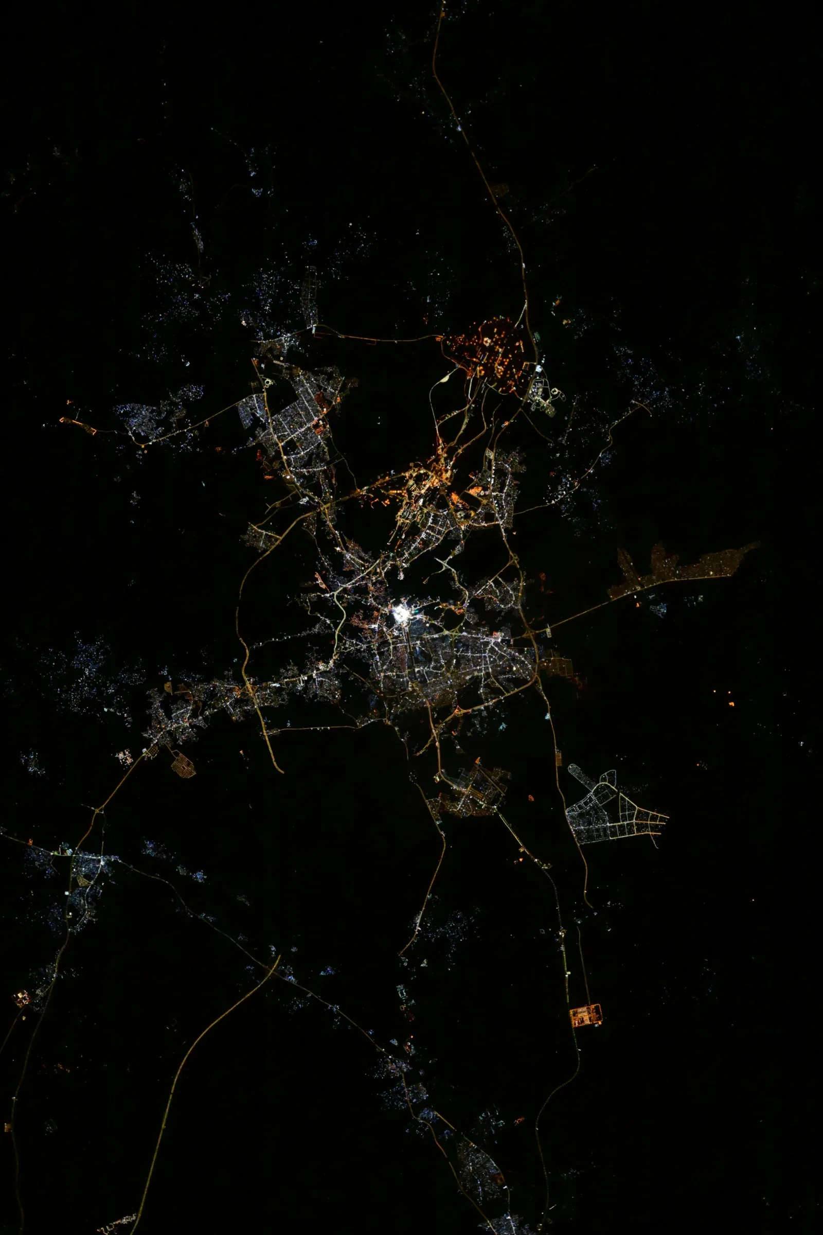 Kaaba from Space 2025 December Don Pettit