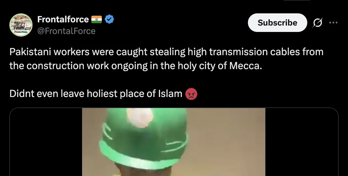 fake news indian twitter accounts