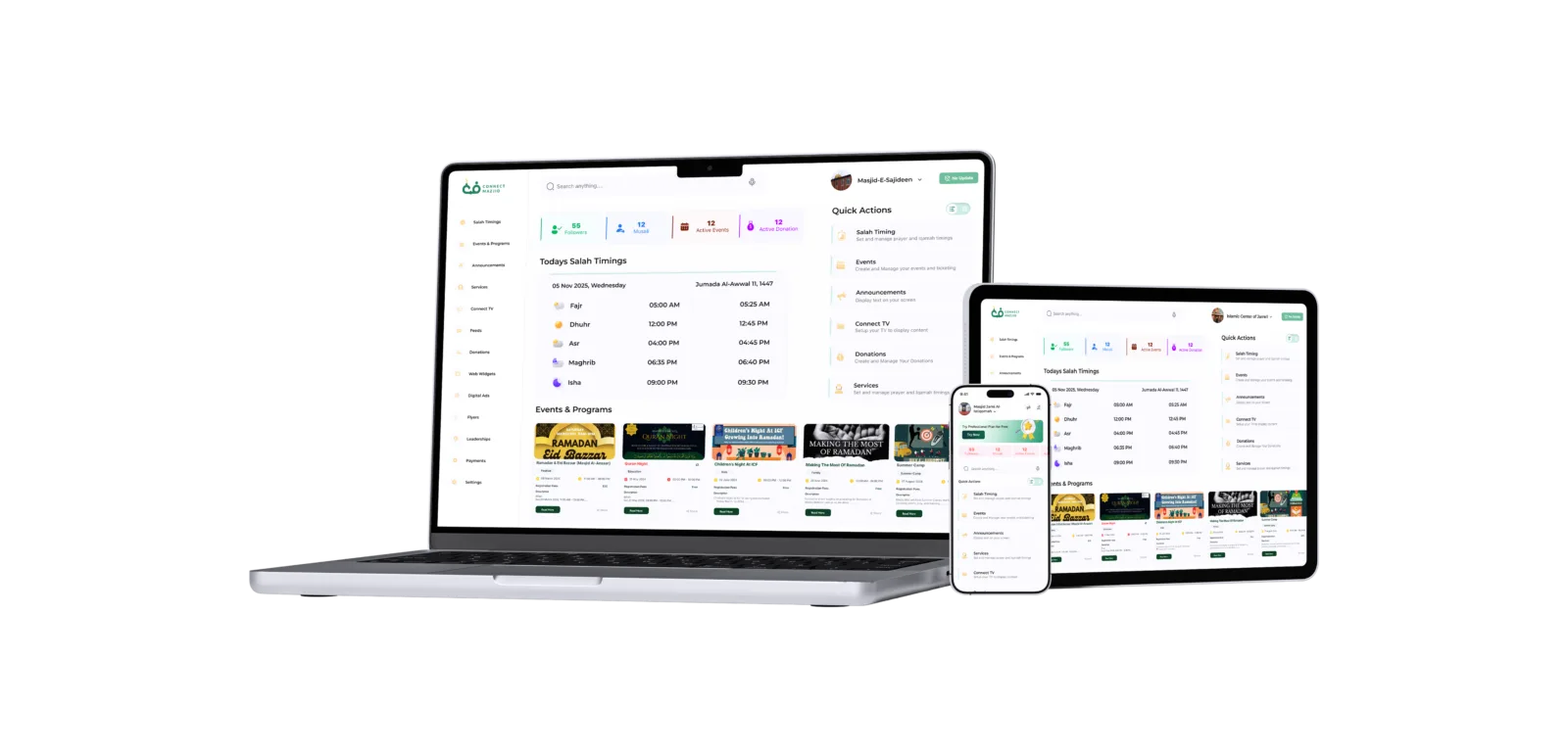 CMZ ADMIN PORTAL UI UX