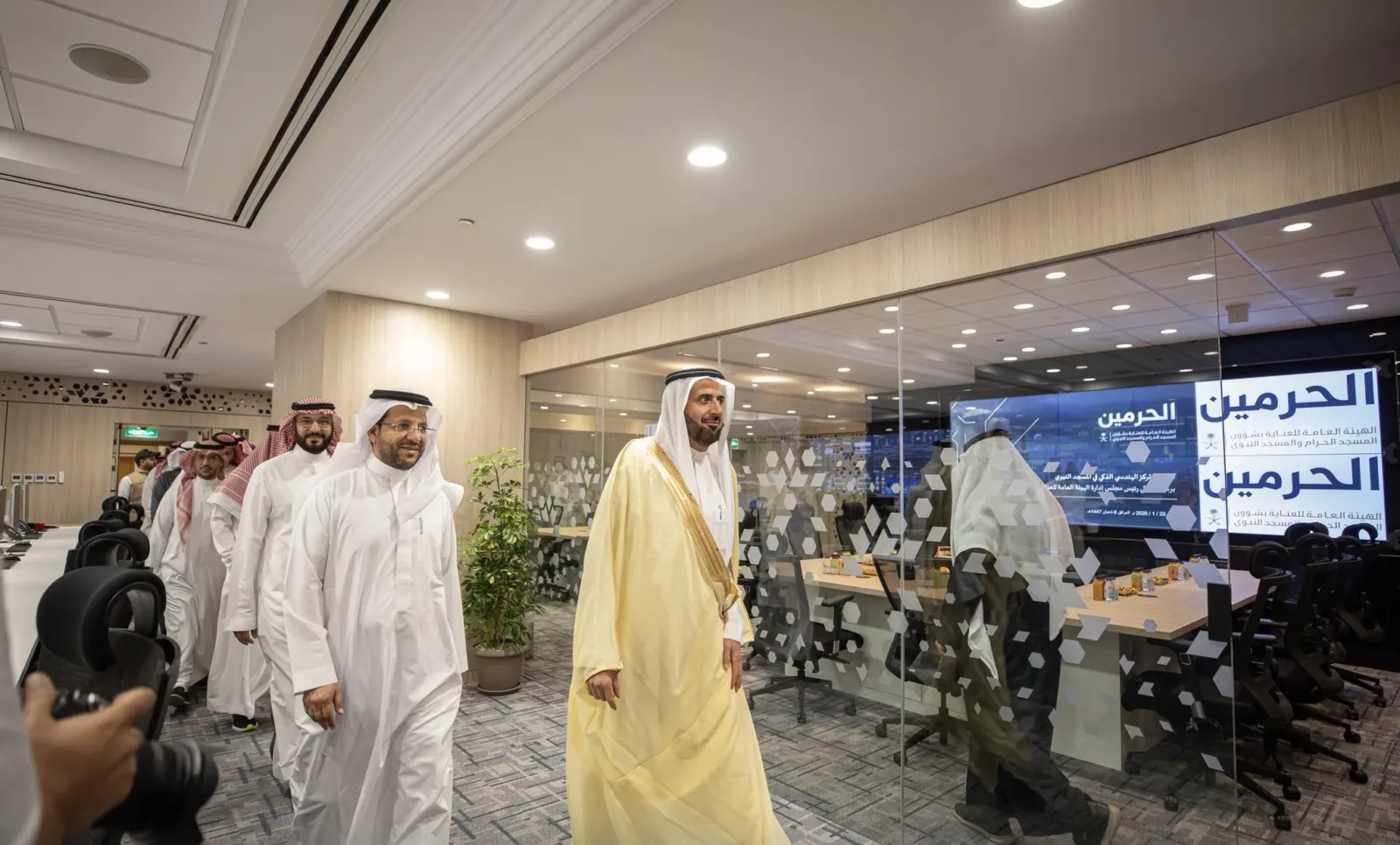 New Smart Command Center Launched at Masjid an-Nabawi 5