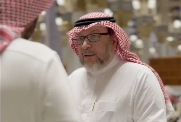 Dr. Abdullah Allam in Masjid an Nabawi