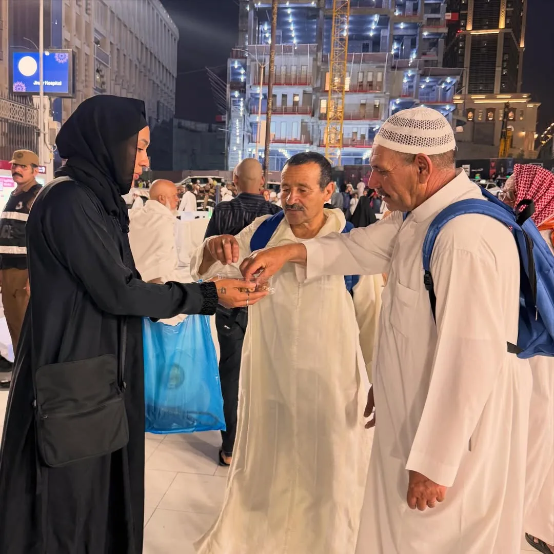 Brazilian Footballer Kathleen Souza Umrah 1