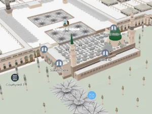 Interactive Map of Masjid an-Nabawi
