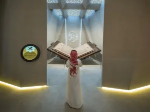 World's Largest Handwritten Quran Displayed in Makkah's Museum