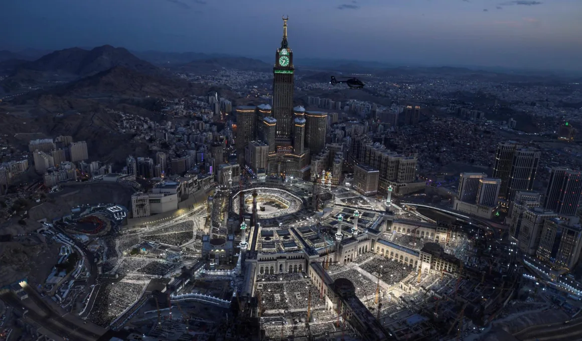 masjid al haram from above 2023