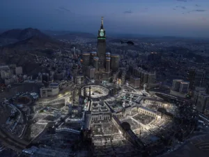 masjid al haram from above 2023