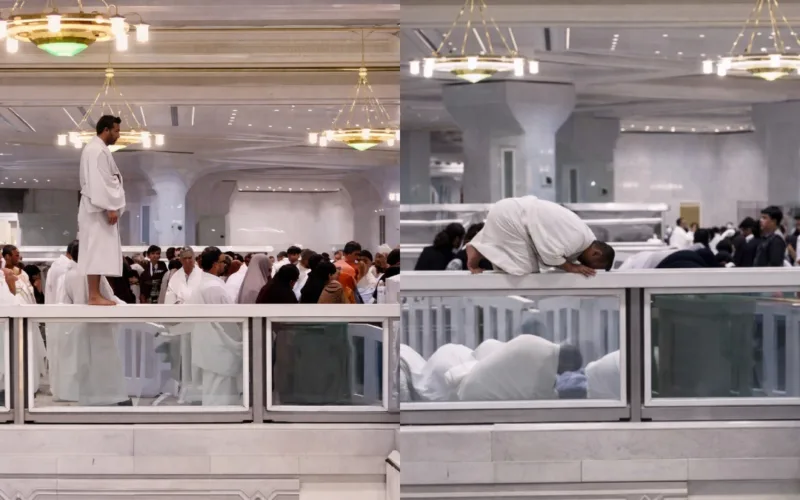 Makkah Police Detains Worshipper Found Praying on Top of Railing at Masjid al-Haram