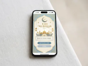 Eid Card Generator