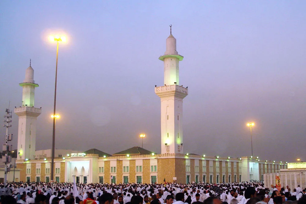 Mashar al Haram dusk time