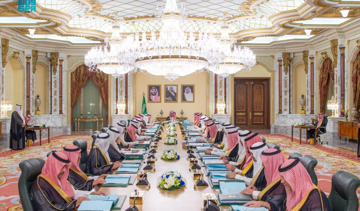 council of ministers chaired by MBS April 202