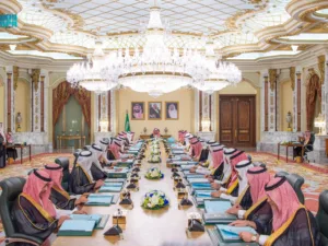 council of ministers chaired by MBS April 202
