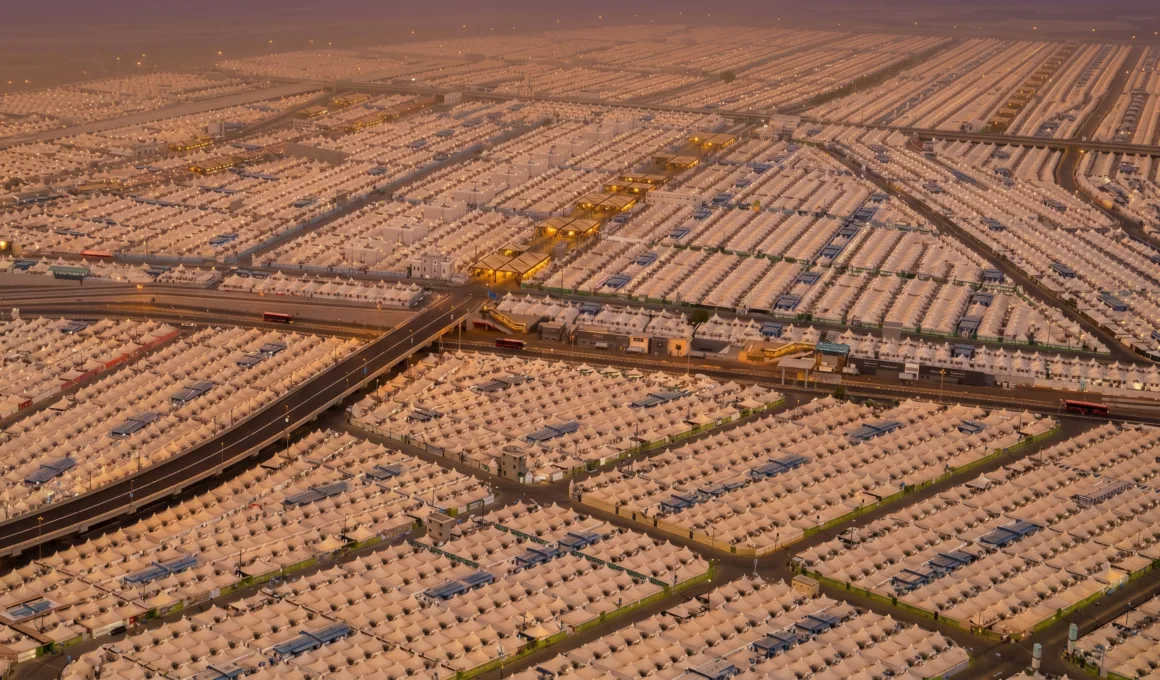 hajj 2026 mina city tents
