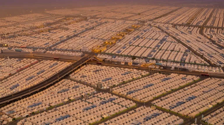 hajj 2026 mina city tents