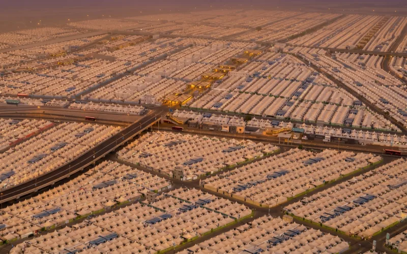 hajj 2026 mina city tents