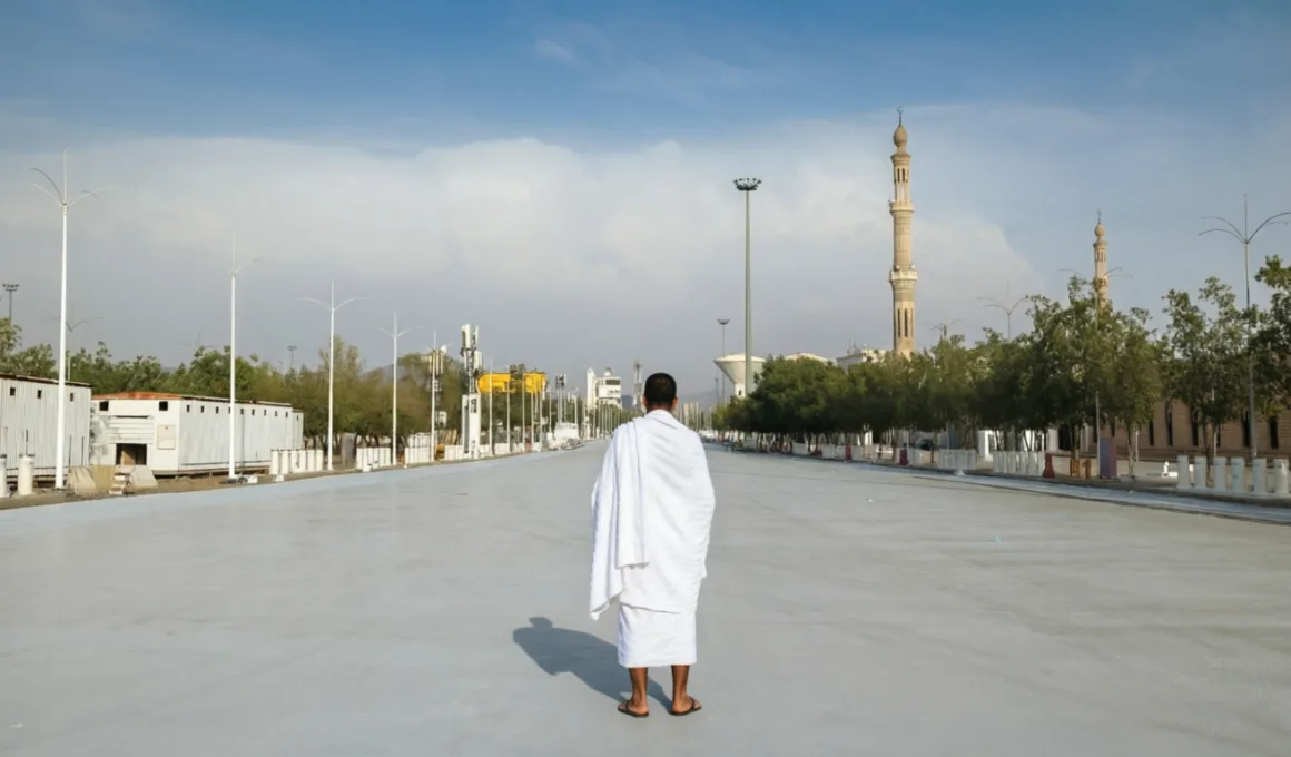 hajj pilgrim at arafat 2026