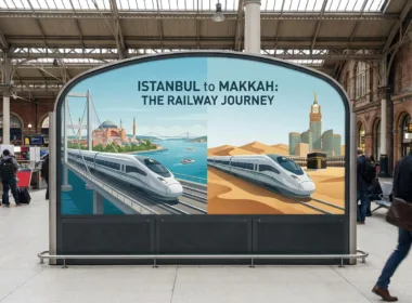 istanbul to Makkah railway lines project