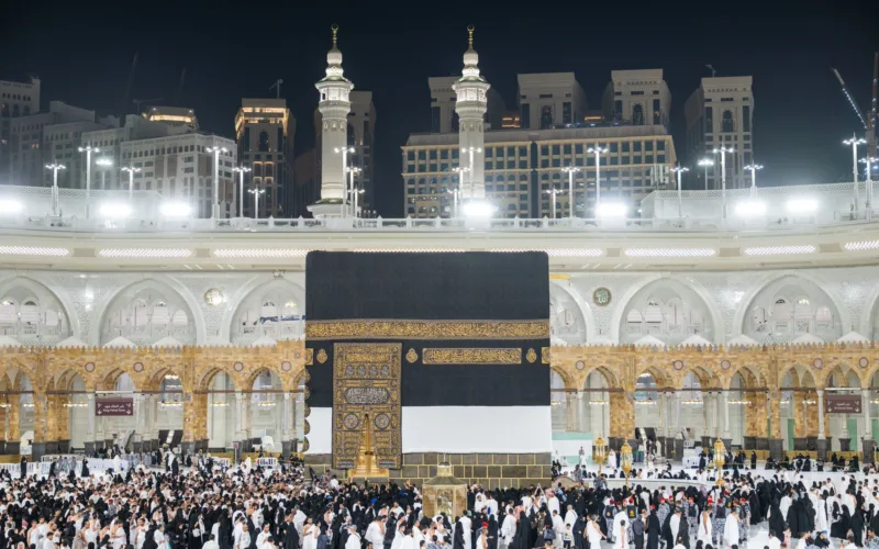kaaba kiswa lifted hajj 2026 april 18