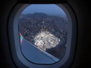 makkah from plane
