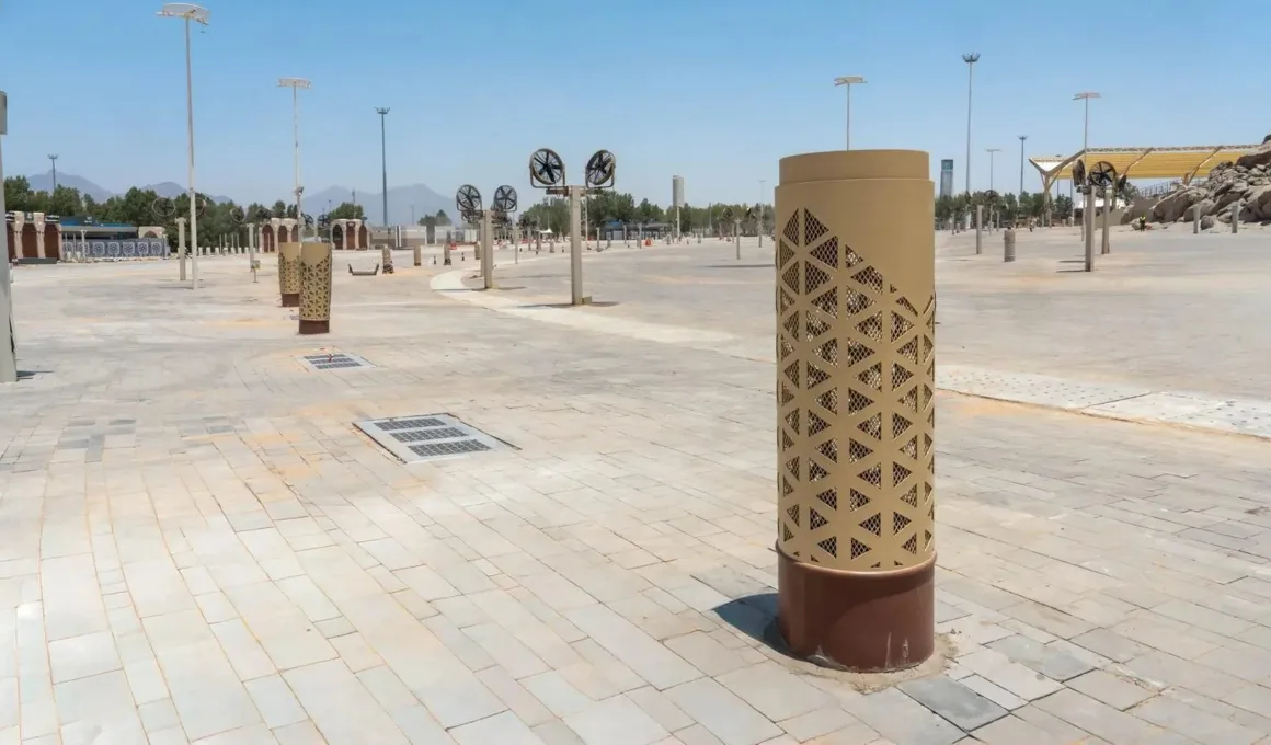 Cooling system hajj 2026 arafat