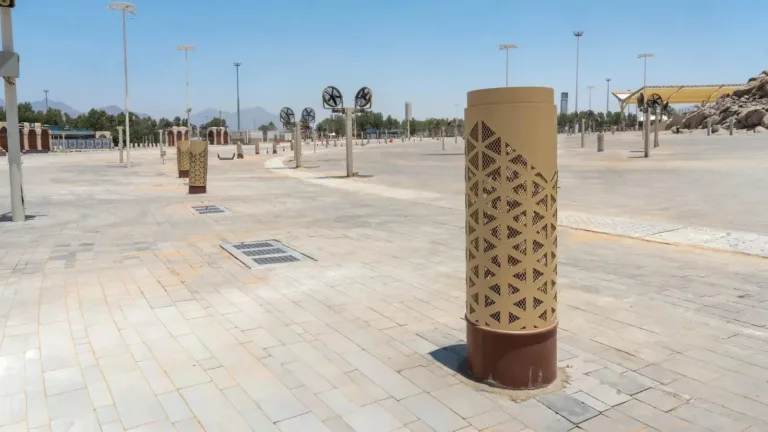 Cooling system hajj 2026 arafat