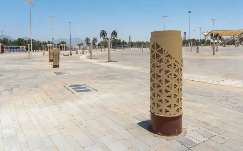 Cooling system hajj 2026 arafat